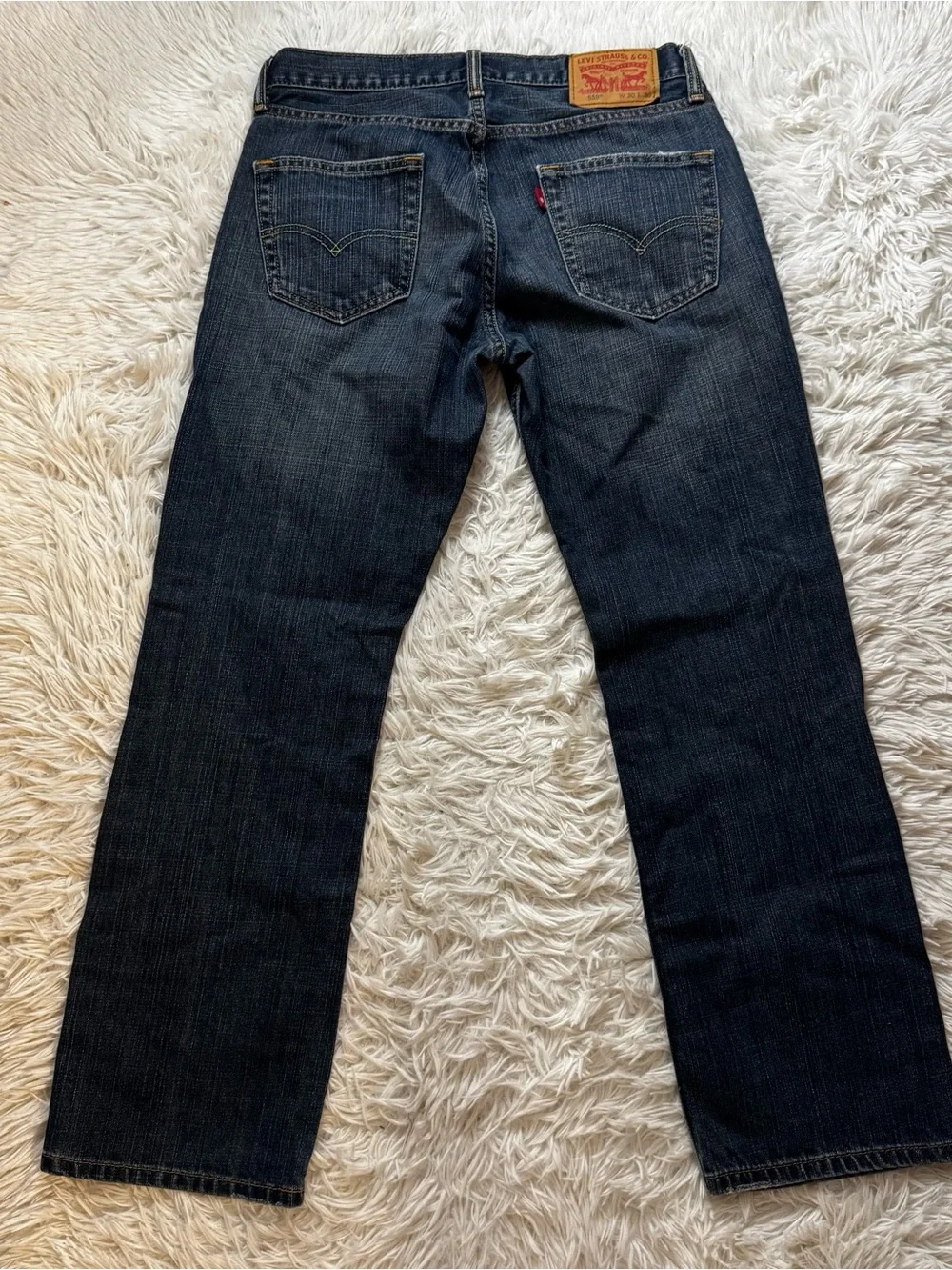 Levi's 559 Jeans Size 30 x 30 100% Cotton denim Zip Fly MAKE ME AN OFFER!